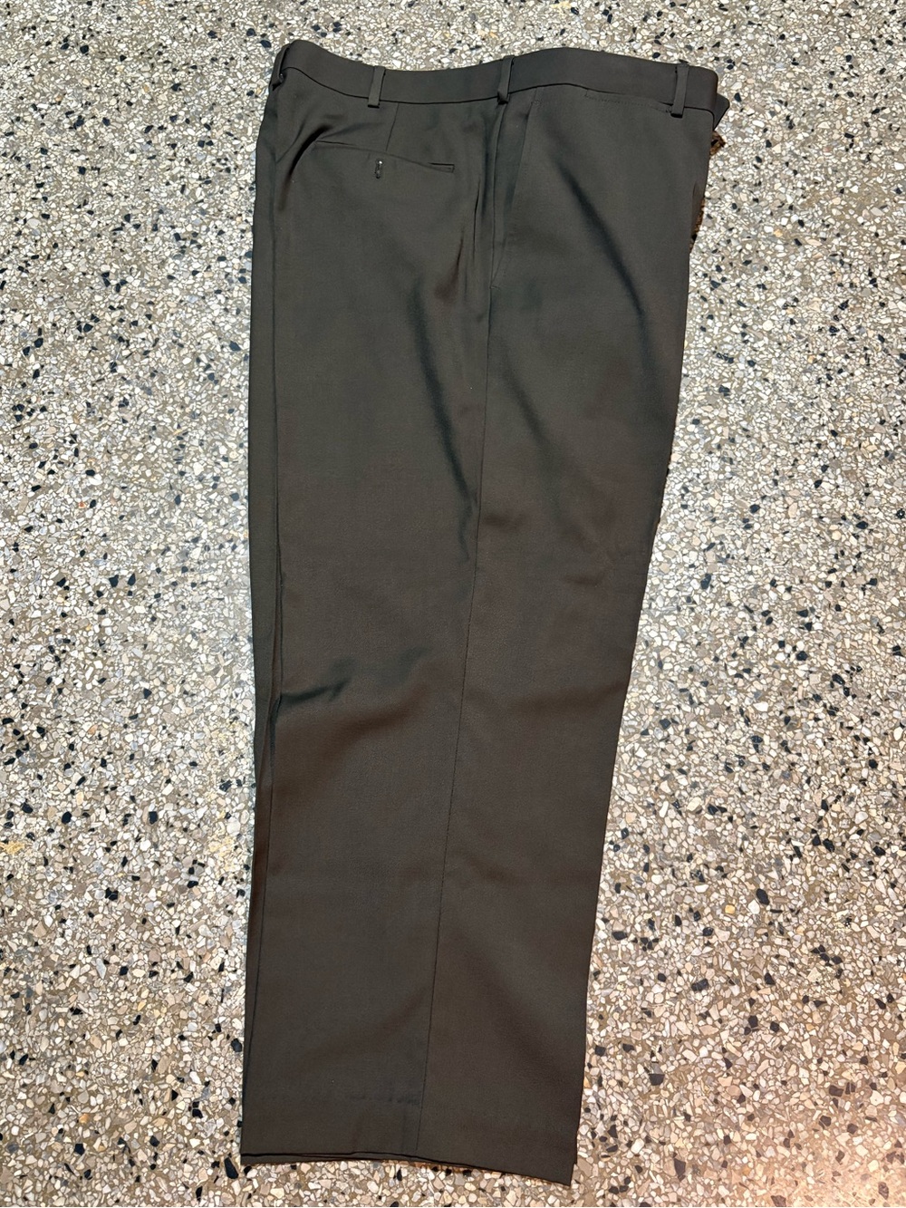 STAFFORD TRAVEL CLASSIC FIT
MENS SHARKSKIN FLAT FRONT BLACK
PANT 38x26